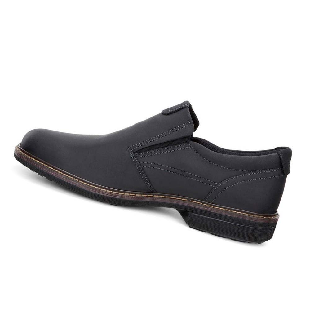 Pánské Boty Casual Ecco Turn Slip-on Černé | CZ 503RVD